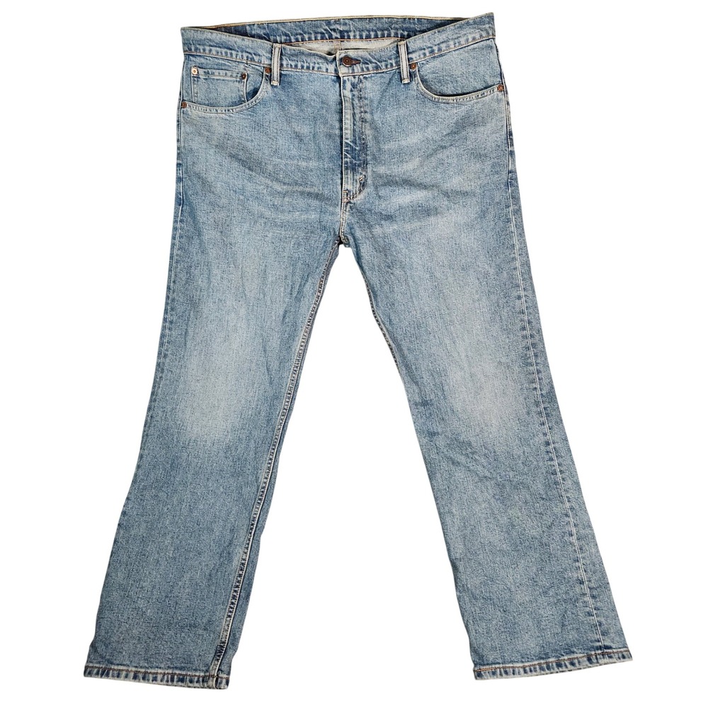 Levi's 505 Jeans‎ Men's 40X29 Blue Light Wash Straight Leg